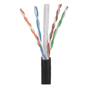 PANDUIT PUO6C2204BL-CEG – Cable UTP OSP Cat6 / 22 AWG / 4 Pares / Gel Impermeable / 305 m (1000 pies) / Rango Extendido