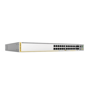 ALLIED TELESIS AT-X530L-28GTX-90 – Switch L3 Stackable / 24x Gigabit-T / 4x SFP+ 10G / Fuente redundante integrada / TAA Compliant
