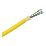 PANDUIT FSDR906Y – Cable de Fibra Óptica / 6 Hilos / Monomodo OS2 9/125 / Tight Buffer 900µm / OFNR Riser / Interior / 2 pies (0.6 m) Marcas de Longitud