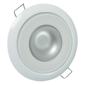 LUMITEC 113123 – Luz LED Marina Empotrable / 380 Lúmenes Blanco / IP67 / 10-24 VDC / Control PLI