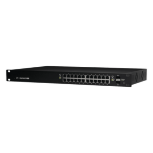 UBIQUITI ES-24-500W – Switch EdgeMAX Administrable de 24 Puertos Gigabit con PoE+/PoE Pasivo 24V + 2 Puertos SFP, 500 W