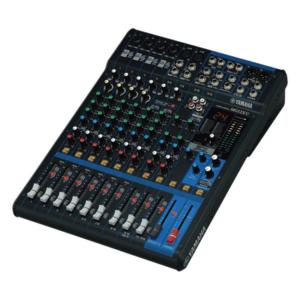 YAMAHA MG-12XU – Mezcladora de Audio / 12 Canales / 6 Entradas Micrófono-Línea / 2 Entradas Estéreo / Efectos SPX 24 Presets / USB Integrado