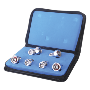 RF INDUSTRIES,LTD RFA-4195-01 – Kit de Adaptadores de Bajo PIM / MINI DIN 4.1-9.5 a N / 6 Piezas / Hasta 7.5 GHz / VSWR 1.20:1