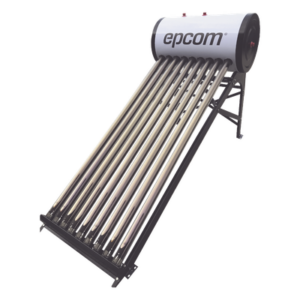 EPCOM STE-LPWH90 – Calentador Solar de Agua / 90 Litros / 9 Tubos de Vacío / Baja Presión / Resistencia Granizo 25 mm (0.98 in) / Termotanque Inoxidable Grado Alimenticio