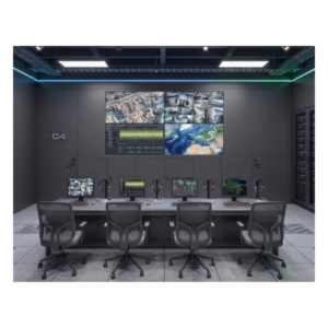 HIKVISION DS-VW2X20B55 – Kit Videowall 2x2 / 4 Pantallas 55" Full HD / Decodificador 16CH 4K / Base de Piso / Hikvision