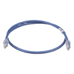 PANDUIT UTP6AX1BU – Cable de Parcheo UTP / Cat6A / 24 AWG / CM / 0.3 m (1 pie) / Azul
