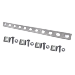 CHAROFIL MG-51-KIT4GBM – Kit de Unión para Charolas / 13 Piezas / Acabado Galvanizado por Inmersión en Caliente / Bimetálico / Uso Exterior y Zonas Húmedas / Instalación con Llave de 10 mm