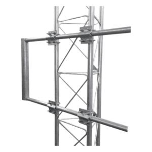SYSCOM TOWERS S-BLUE-G – Brazo para Torre / Acero ASTM A-36 / Galvanizado en Caliente / Tubo 2" Ced 30 / Largo 170 cm (5.6 ft) / Ajustable 30 a 100 cm (11.8 a 39.4 ft)