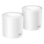 TP-LINK DECOX10-2PACK – Sistema Mesh Wi-Fi 6 / AX1500 Mbps / 2 Puertos Gigabit WAN/LAN / 2 Antenas Internas / Control Parental / HomeShield
