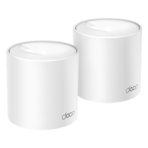 TP-LINK DECOX10-2PACK – Sistema Mesh Wi-Fi 6 / AX1500 Mbps / 2 Puertos Gigabit WAN/LAN / 2 Antenas Internas / Control Parental / HomeShield