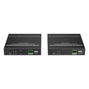 EPCOM TITANIUM TT982 – Extensor HDMI por Fibra Óptica / 4K@60Hz / Alcance 40 km (131,233 ft) / HDMI 2.0 / HDCP 2.2 / IR Bidireccional / RS-232