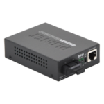 PLANET GT-802 – Convertidor de Medios / 1000 Mbps / Fibra Multimodo / 550 m (1804.5 ft) / Conector SC / LFP Configurable