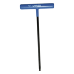 URREA SYS-465-18LB-GP – Llave Hexagonal Tipo T / Punta de Bola 6 mm / Longitud 9" (228.6 mm) / Mango Ergonómico Antideslizante / Acero Profesional