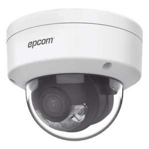 EPCOM XD-14CSL – Domo IP / 4 MP / Lente 2.8 mm / ColorVu / AcuSense / PoE / H.265+ / IP67 / IK08 / WDR 120 dB / Luz blanca 30 m (98 ft)