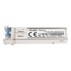 RUIJIE NIS-GE-SFP-10KM-SM1310 – Transceptor SFP 1G / Monomodo 10 km (32808.4 ft) / 1310 nm / LC / Industrial -40 a 85 °C / DDM