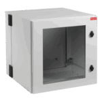 HOFFMAN PTHW242424G2 – Gabinete Industrial / 12 UR / Puerta con Ventana / NEMA 12 / IP55 / IK10 / Montaje en Pared / 612 x 600 x 610 mm