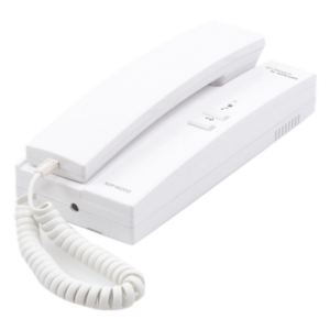 SYSCOM VIDEO KDP-602-GD – Auricular de 4 Hilos / Compatible con Sistema KLPC420R / Alimentación por Distribuidor KVSA / Aviso de Timbre Integrado