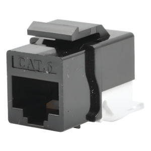 LINKEDPRO BY EPCOM LP-KJ-610-BK – Módulo Jack Cat6 sin herramienta (toolless) keystone - Color Negro
