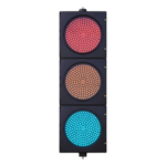 ACCESSPRO PROLIGHTLEDT4M – Semáforo de Señalización LED / 3 Colores Rojo-Amarillo-Verde / 204 LEDs por Color / 400-600 cd / 110 VCA / 13 W / IP Hermético