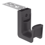 PANDUIT JP75CMB-L20 – Sujetador tipo J-Hook / Soporte Techo M5-M6-M10 / Capacidad 0.75 in / Carga 6.8 kg / Nylon 6.6 / Paquete 50 pzas