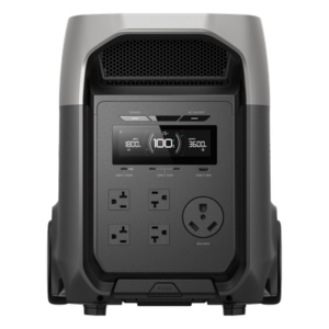 ECOFLOW EFDL3U – Estación de Energía Portátil / 3072 Wh / Salida 3600 W (Surge 7200 W) / Batería LiFePO4 / Carga 0-80% en 89 min / UPS 10 ms / ≤25 dB