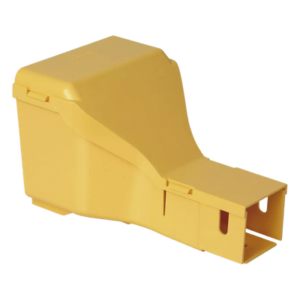 PANDUIT FRRF4FD2LYL – Accesorio Reductor y Tapa / Transición 4x4 a 2x2 / Radio de Curvatura 2' (50.8 mm) / UL 94V-0 / 7.75 in Largo
