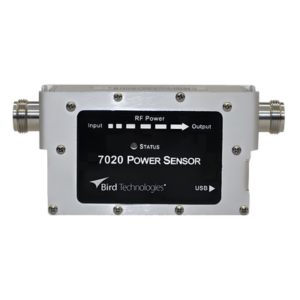 BIRD TECHNOLOGIES 7020-1-0101-01 – Sensor de Potencia USB / 350-4000 MHz / Medición Directa y Reflejada / VSWR Automático / Interfaz USB 2.0 Sealatch / 1.15-13.12 ft