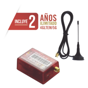 M2M SERVICES MN01-LTE-M – Comunicador de Alarma Universal / LTE 5G / Dual SIM / Multicarrier / 100 Usuarios Simultáneos / Programación Remota