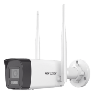 HIKVISION DS-2CV1043G2-LIDWF(B) – Cámara Bala IP / 4 Megapixel / Dual Light 30 m (98.4 ft) / Wi-Fi / AcuSense / Audio Bidireccional / IP66
