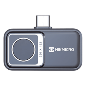 HIKMICRO HM-TJ12-3ARF-MINI2V2 – Cámara Termográfica para Smartphone / Resolución IR 256 x 192 / SuperIR / Rango -20°C a 400°C / Precisión ±2°C o ±2% / Campo de Visión 50° × 37.2° / USB-C y Lightning / IP40