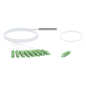 UBIQUITI UF-SPLITTER-8 – Divisor Óptico PLC / 1 x 8 / SC/APC / GPON FTTH / 1260-1650 nm / 20 km