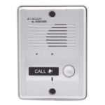 KOCOM MS-2D – Frente de Calle Metálico / Audio Portero / Compatible KDP601A1M / Compatible KDP602A/D / Uso Exterior