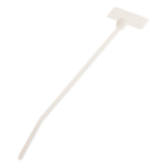 PANDUIT PLF1M-C – Cincho de Identificación Tipo Bandera / 109 mm x 2.4 mm / Área de Marcado 150.9 mm² / Nylon 6.6 / Rango -60°C a 85°C / Instalación hasta 22.1 mm