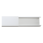 THORSMAN TMK-1735-SD – Canaleta para Cableado / 17 x 35 mm / Tramo 2.5 m (8.2 ft) / PVC Rígido Auto-extinguible / Sin División / Área 202 mm²