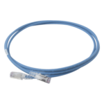 SIEMON SP6A-S07-06 – Patch Cord Cat6A Blindado S/FTP / 28 AWG / 2.13 m (7 ft) / Diámetro 5.5 mm / Color Azul