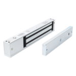 ACCESSPRO MAG600NLED – Chapa Magnética Electromagnética / 280 kg (600 lbs) / 12/24 VCC / LED Ultra-brillante / Sensor NO/NC / Aluminio Anodizado
