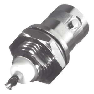 RF INDUSTRIES,LTD RFB-1716 – Conector BNC Hembra / Montaje Frontal Chasis / Soldable / 75 Ohm / D-Plano / 0.98 in