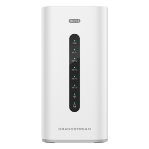 GRANDSTREAM GCC6010W – Firewall Router VPN / IP PBX 24 Usuarios / Wi-Fi 6 Doble Banda / Switch Integrado / Rendimiento 3 Gbps / Seguridad L3-L7 con DPI