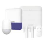 HIKVISION AXPRO-KIT – Kit de Alarma Inalámbrica / 48 Zonas / LAN y Wi-Fi 2.4 GHz / Sirena Exterior 110 dB / Batería de Respaldo 35 h / PIR 15 m (49.2 ft)