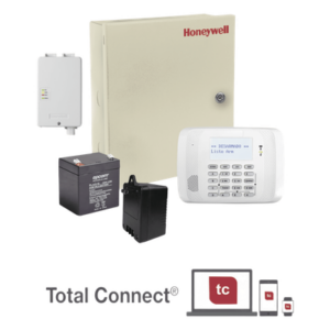 HONEYWELL HOME RESIDEO VISTA48RFGSMSS – Kit de alarma / Panel Vista-48LA / Comunicador celular LTE / Batería de respaldo / Transformador / AlarmNet