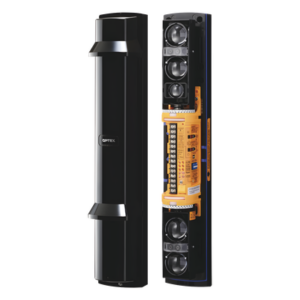 OPTEX SL650QDM – Barrera Fotoelectrica / 4 Rayos Infrarrojos / Alcance 200 m (656.2 ft) / Doble Modulación / Transmisión Automática de Potencia / Anti-Escarcha