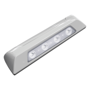 SIGNALPRO SPW12-W – Luz de Escena LED / 4 LED / 1400+ Lúmenes / 12~24VDC / IPX7 / ECE R10 / CISPR 25