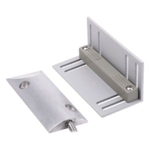 SFIRE SF-3012 – Contacto Magnético para Piso Uso Rudo / GAP 75 mm (3 in) / Cable Blindado 55 cm / 12 VCC / 0.5 A / Placa de Montaje en L