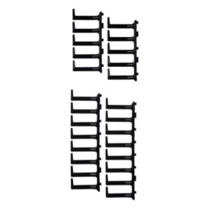 PANDUIT XG-FMS45B – Kit Dedos Gestión de Cables / Gabinetes 42-51 RU / Dedos 100 mm / Anchura Ajustable 600-800 mm / Puertas Traseras 80% Perforación / Conexión Eléctrica Sin Cables