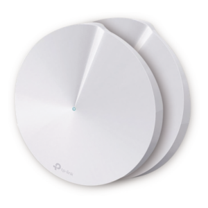 TP-LINK DECOM5-2PACK – Sistema Mesh Wi-Fi / Doble Banda AC1300 Mbps / 2 Puertos Gigabit WAN/LAN / 4 Antenas Internas / Administración por App / Cobertura Extendida