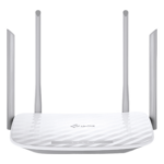 TP-LINK ARCHERC20 – Router Wi-Fi / Doble Banda AC750 / 3 Antenas Omnidireccionales / 4 Puertos LAN 10/100 Mbps / EasyMesh / WPA3