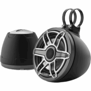 JL AUDIO 10-03263-00 – Altavoz Coaxial Cerrado / 6.5" / M6 VeX / Rejilla Deportiva Titanio / 75 W RMS / 4 Ω / Respuesta 100 Hz-25 kHz / Sensibilidad 89.5 dB / Diámetro 179 mm (7.03") / Profundidad 156 mm (6.16") / Tweeter de Cúpula de Seda 20