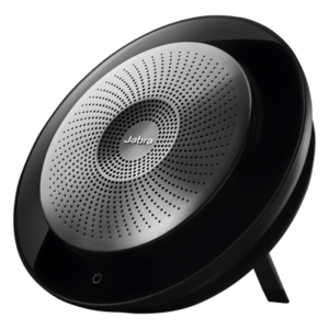 JABRA SPEAK-710-MS – Altavoz de Conferencia Portátil / Bluetooth 30 m (98.4 ft) / USB / Autonomía 15 h / Micrófono 360° / Certificación Microsoft