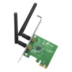 TP-LINK TL-WN881ND – Adaptador Inalámbrico PCI Express / Wi-Fi N 300 Mbps / MIMO 2x2 / Antena Desmontable 2 dBi / 2.4 GHz / Windows y Linux