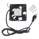 LINKEDPRO BY EPCOM LP-VENT-BASIC – Ventilador de Gabinete / 110 VCA / 12 x 12 cm / 38 CFM / 1.6 m Cable NEMA 5-15 / 20,000 Horas